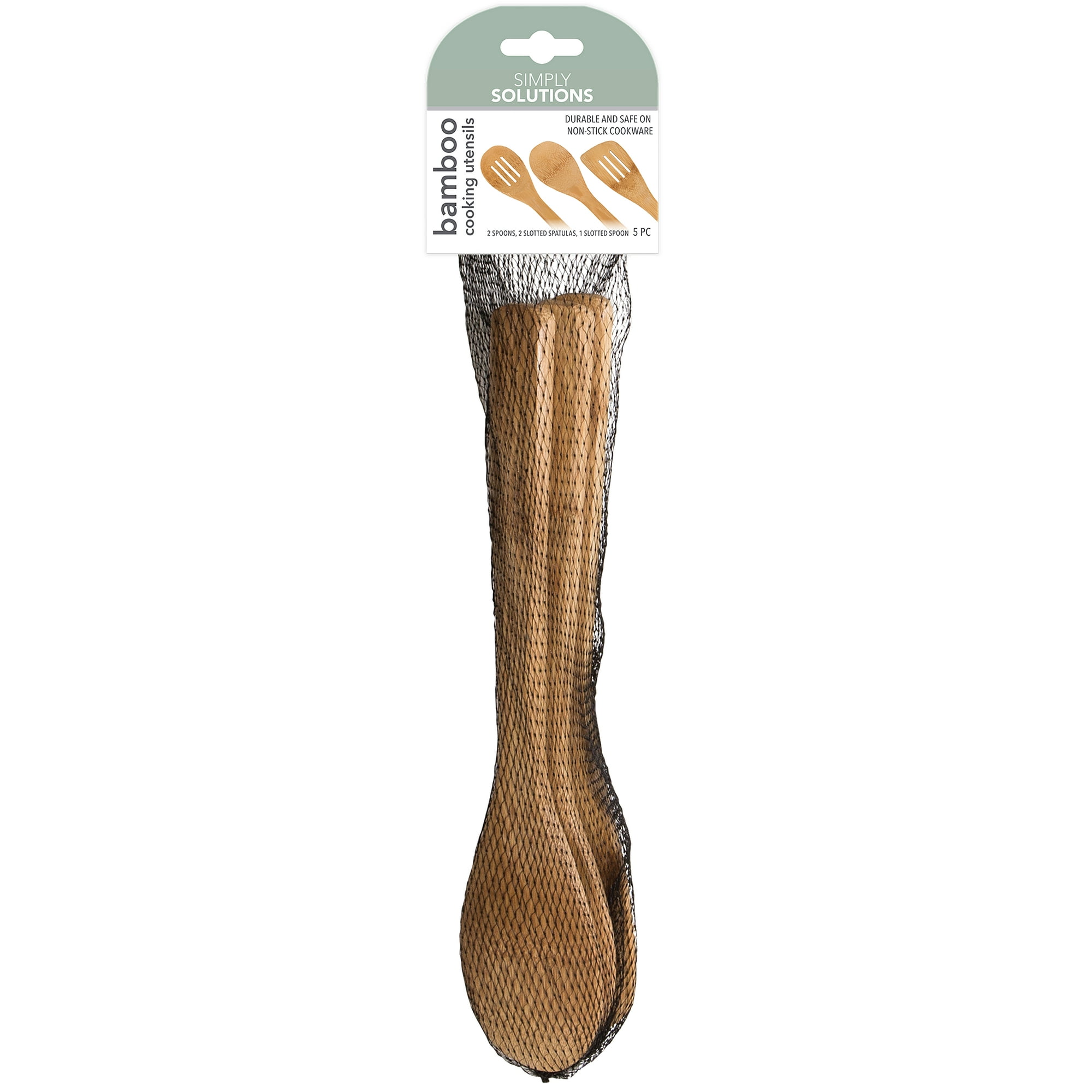 BAMBOO UTENSILS 5 PK