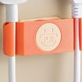 thumbnail image 3 of 4 Uds. giratorio para soporte de Cable, Protector de Cable de almacenamiento, de almacenamiento adhesivo fuerte para toma de corriente, Naranja Sunnimix gancho de almacenamiento, 3 of 8