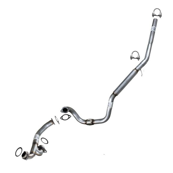 Exhaust Y-Pipe & Resonator Pipe Fits 2008–2010 Chrysler Town & Country, Dodge Grand Caravan & 2009–2010 Volkswagen Routan 4.0L