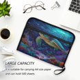 thumbnail image 6 of Organ Folder 14.2 x 0.8 x 10.6 Inches 13 Separate Pockets A4 Size Documents Folder A Sort Storage File Manager For The Home Office Beautiful Colorful Sea Turtle, 6 of 7