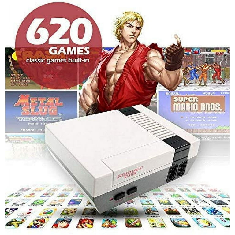  Super Classic Retro Game Console,Classic Mini Video Game Console  Built in 2000+ Different Classic Games,4k HD Output and 2 Wired  Controllers,Advanced Gaming Solution. : Toys & Games