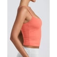 thumbnail image 3 of PINKMSTYLE Débardeurs Basiques pour Femmes à Encolure Dégagée Doublée Débardeurs Ajustables d'Été Sans Manches, 3 of 6