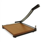 OFFICE REALM x-acto 26615 square commercial grade wood base guillotine trimmer, 15 sheets, 15-inch x 15-inch