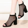 thumbnail image 4 of unbranded 1Par Sandalias Casual Negro Para Mujer Estilo Vacaciones Y Con Material De Calidad, 4 of 8