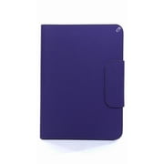 puregear 10" universal tablet folio cover stylus document holder stand purple