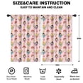 thumbnail image 2 of Blackout Kids Curtains,Magic Fairy Princess Pattern Childrens Insulated Curtains Set Of 2,Bedroom Essentials,Toddler Room Decor 42"x63", 2 of 5