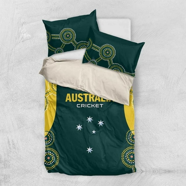 Australia Cricket Bedding Set Aussies Champions LT01