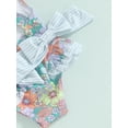 thumbnail image 6 of Toddler Baby Girl One Piece Swimsuit Floral Strap Sleeveless Bathing Suit Backless Ruffles Swimwear Kids Summer Beach Wear, 6 of 7