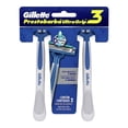 thumbnail image 3 of Rastrillo para afeitar desechable Gillette Prestobarba Ultragrip3 de fácil agarre 2 pzas, 3 of 4