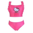 thumbnail image 1 of Traje de Baño Hello Kitty Talla 8 Tankini Dos Piezas Manga Ruffle Rosa, 1 of 3
