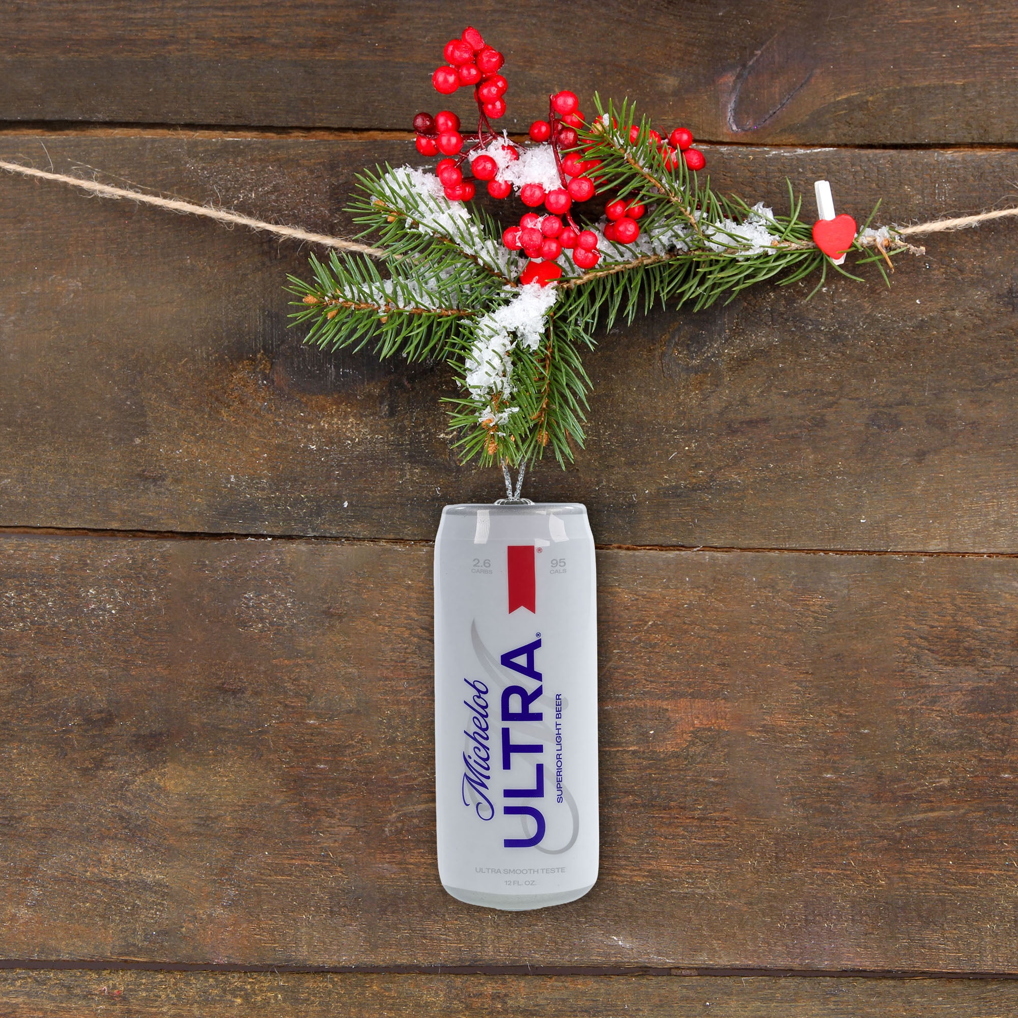 Michelob Ultra Beer Can Christmas Ornament, 1 Piece