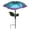 Blue, variant on SLYNSHome Metal Plant Umbrellas for Outdoor Orange Small Plants Shade Cover Metal Garden Shade Disk Outdoor Garden Umbrella for Potted Decor