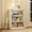 White C, variant on 67.4" 5 Tier Farmhouse Open Bookshelf – Wooden Display and Storage Bookcase for Living Room and Bedroom, White