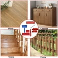 thumbnail image 5 of Muerk Wood Graining Tool Set, 6pcs 7" Fake Wood Grain Roller Painting Tool with Handle DIY Rubber Graining Tool Paint Look Like Wood for Wall Room Art Paint Decoration, 5 of 7
