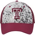thumbnail image 2 of Men's Colosseum Gray/Cherry Temple Owls Love Fern Trucker Snapback Hat, 2 of 4