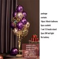 thumbnail image 3 of Kit de soporte para globos de mesa de 1,3 m con cadena de luces, centro de mesa con globos para decoraciones de cumpleaños, baby shower, fiestas de Navidad, 3 of 5