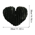 thumbnail image 2 of Dvumao Heart Shaped Pillow Plush Sofa Cushion Decorative for Bed Couch Display, 2 of 5