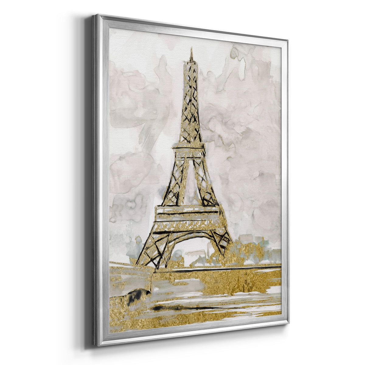 Eiffel Tower Glitz Premium Framed Print - Ready to Hang