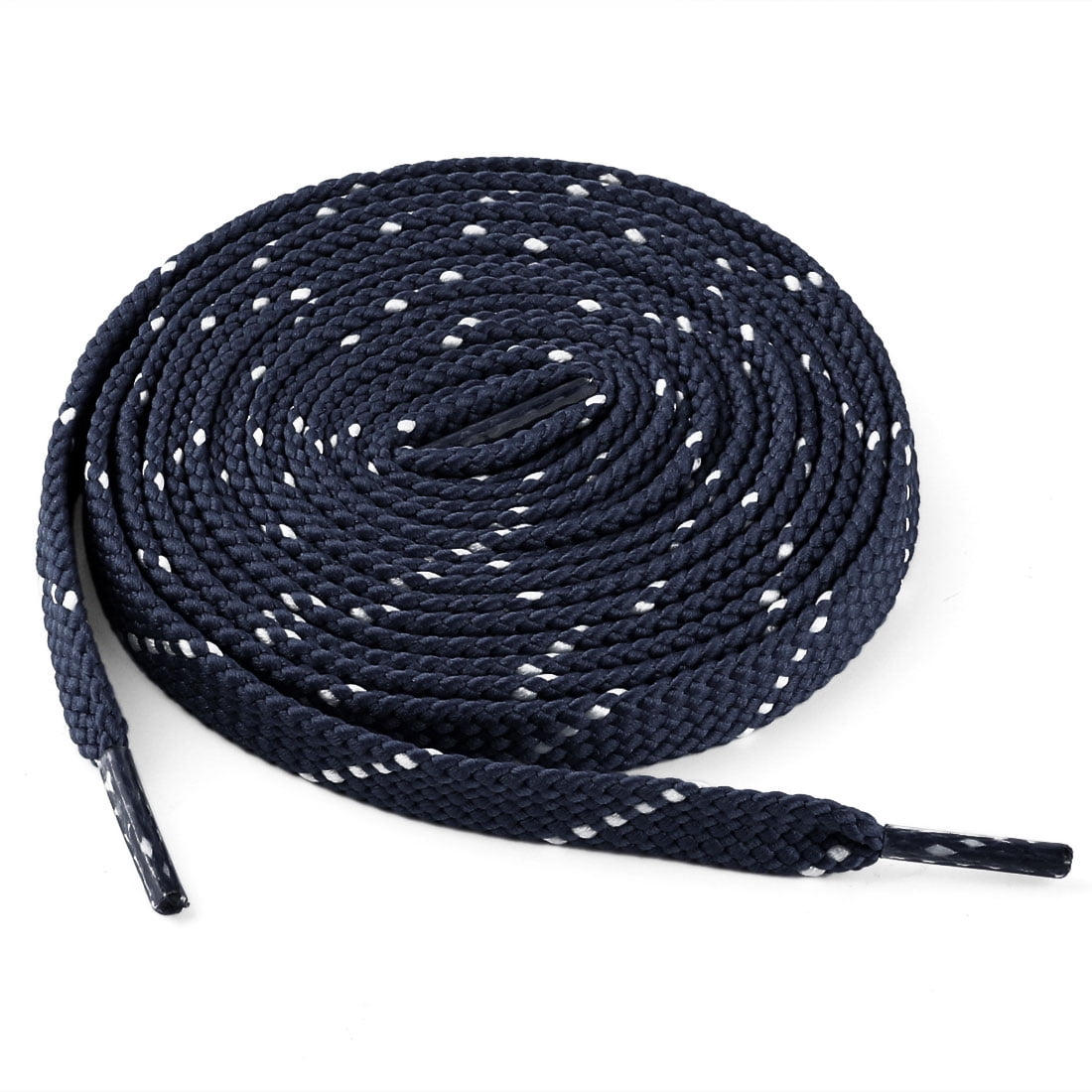 navy blue flat shoelaces