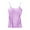 Purple, variant on Timegard Bras for Women Tank Tops with Built in Bra Scoop Neck Sleeveless Underwear Comfy Camis Tops