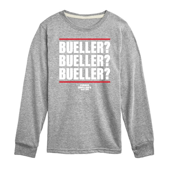 Ferris Bueller's Day Off - Bueller Bueller Bueller - Toddler And Youth Long Sleeve Graphic T-Shirt