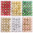 thumbnail image 5 of 144/24 piezas Mini bolas de Navidad galvanizadas Multicolor Árbol de Navidad Colgante Bola para regalos de fiesta de Año Nuevo Decoración al por mayor, 5 of 5