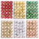 thumbnail image 5 of 144/24 piezas Mini bolas de Navidad galvanizadas Multicolor Árbol de Navidad Colgante Bola para regalos de fiesta de Año Nuevo Decoración al por mayor, 5 of 5