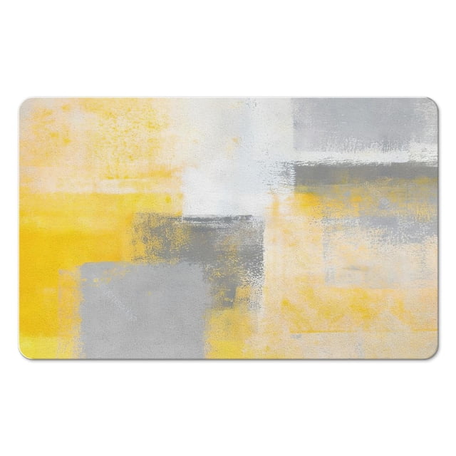 Upgrade Your Space with Quinn's Beige Area Rug Runner: Non-Slip, Stain Resistant, Machine Washable, Low Pile, 20x32 inch - Perfect for Bedroom, Living Room, Kitchen, Bathroom