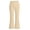 🆑282_Khaki, variant on Puyaiuu 4-12 Years Boys Girls Solid Color High Waist Flared Long Pants Elastic Slim Fit Casual Trousers School Daily Wear Bottoms Gift