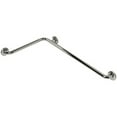 thumbnail image 1 of CSI Bathware Barre d'Angle Horizontale BAR-HA1833-TW-125-PO, Acier Inoxydable Poli, 1 of 6