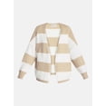 thumbnail image 5 of No Boundaries Women's Open Front Cardigan, Women's XXS-4X, 5 of 5