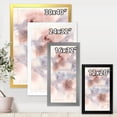 thumbnail image 4 of Designart 'Pastel Abstract With Gray Blue Pink and Red Spots' Modern Framed Art Print, 4 of 4