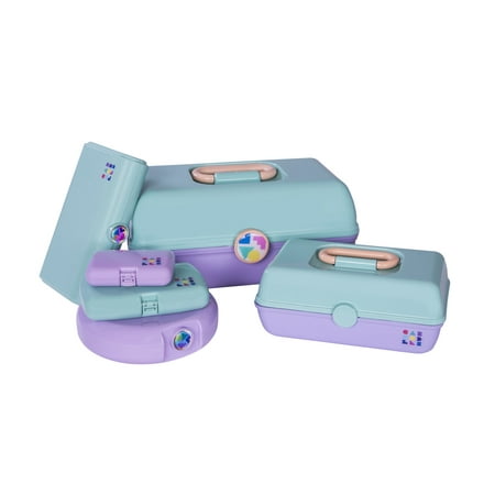 Caboodles Vintage 6 Pc. Value Set Seafoam/Lilac