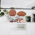 thumbnail image 3 of 1 Set Football Holder Portable Balls Racks Convenient Spheres Shape Durability Black Handy Installation Ball Display Rack Transparent, 3 of 9