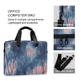 thumbnail image 4 of FORMRS 16" Laptop Bag Carrying Sleeve Case with Handle Travel Shoulder Briefcase, Trees in The Night, 4 of 8