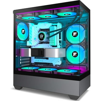 LIAN LI O11 Dynamic XL ROG Certificated - Black, Tempered Glass, E