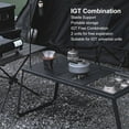 thumbnail image 3 of Table de Camping Extérieure, Table Spéciale en Acier Inoxydable Légère et Robuste pour Pique-Nique, 3 of 8