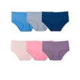 thumbnail image 2 of Fruit of the Loom Women's Seamless Underwear (Regular & Plus Size), Hipster-6 Pack-Assorted Colors, 7, 2 of 4