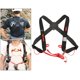 thumbnail image 2 of Escalada libre Techos Techadores Arnés Protección contra caídas Seguridad Cinturón de trabajo con hebillas Seguridad con cordón ajustable Negro, 2 of 9