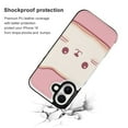 thumbnail image 2 of Compatible with iPhone 11 12 13 mini 14 15 16 Pro Max Plus Wallet Case with Card Holder, PU Leather Kickstand Card Slots Case ( Cat Bread Meme, iPhone 15 Pro), 2 of 7