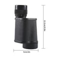 thumbnail image 4 of Monocular de observación de aves al aire libre BAK4 Prisma Lente óptica a prueba de agua Telescopio HD de largo alcance 8X30 Kearding OD000532-01B, 4 of 7