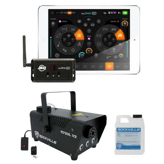 American DJ ADJ MYDMX GO Lighting Control App for iPad/Android Tablets Fogger