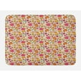 thumbnail image 1 of Tea Party Bath Mat, Retro Style Kitchen Things Pattern Cups and Pots Delicious Cakes Colorful Candies, Non-Slip Plush Mat Bathroom Kitchen Laundry Room Decor, 29.5 X 17.5 Inches, Multicolor, Ambesonne, 1 of 2