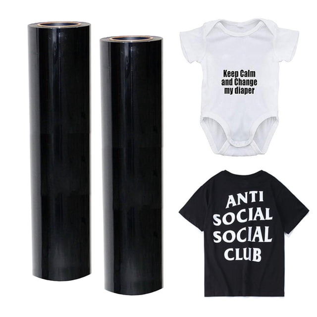 Rollo de vinilo de transferencia de calor imprimible mate de 1 m para otras telas, bolsas de papel, bricolaje Baoblaze Vinilo de transferencia de calor
