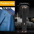 thumbnail image 3 of MesaSe Portable Ironing Machine Handheld Steam Iron Fast Heating Clothes Steamer Iron Mini Iron Steamer Wrinkle Remover for Clothes Home Travels  Black, 3 of 7