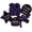 Purple, variant on Graduation Table Decor Centerpiece Sticks Class Of 2026 Congrats Grad Toppers For Party Bouquet Cap Decoration Celebration Event