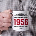 thumbnail image 6 of Vintage 1956 Coffee Mug 11Oz - Ideas for 70th Birthday Gifts for Men Women, 70 Year Old Gifts For Men Women, 1956 Seventy Birthday, Turning 70 Gifts For Man, Dad, Husband, 70th Birthday Cups, 6 of 6