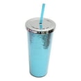 thumbnail image 2 of Double Layer Plastic Cup Sequins Straw Cup Creative Summer Cold Drink Water Cup, 2 of 3