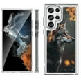 thumbnail image 1 of Shockproof Bumper Phone Case for Samsung Galaxy S23 Ultra 5G, by OneToughShield ® - Wolf Autumn, 1 of 4