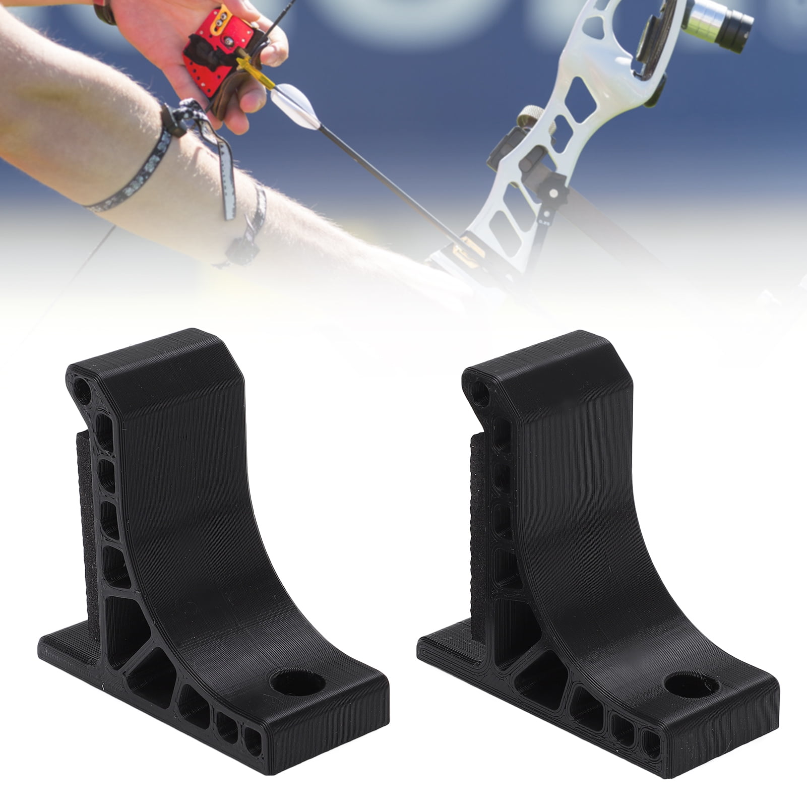 Domqga Bow Display Rack Wall Mounted Hanger Archery Storage Support